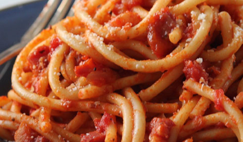 Bucatini all’amatriciana